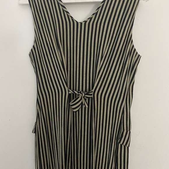 RARE Striped Vintage Dress As Seen On Daisy Ridley - Picture 4 of 5